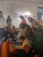 Gauri Ketkar's workshop at Kala Ghoda Arts Festival, Mumbai 2017 - 17